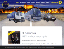 Tablet Screenshot of lekcja.com.pl